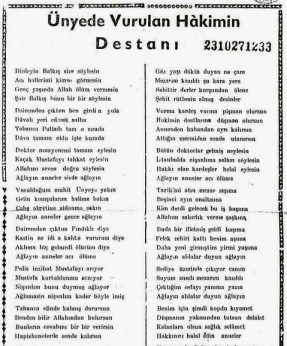 Bir Eski Zaman Masalcısı; Tarsuslu Destancı Dede Yusuf Işık